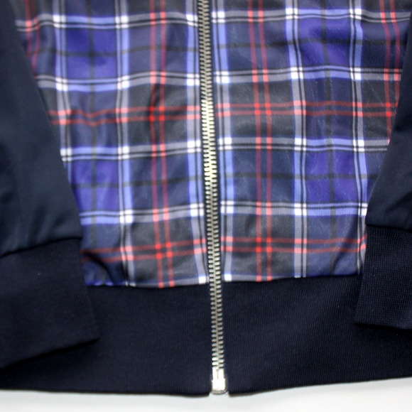 Ben Sherman Plaid Tartan Track Jacket NEW with Tag - Picture 4 of 8